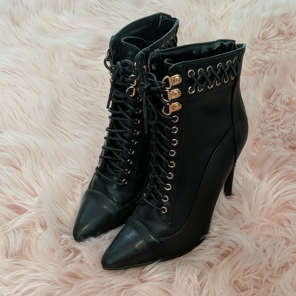 Black booties